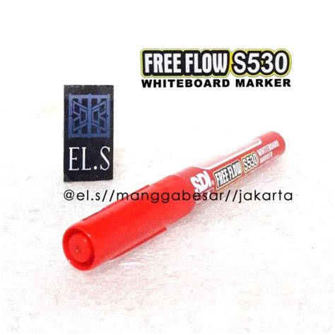 Jual SDI Freeflow Whiteboard Marker Merah Spidol Papan Tulis