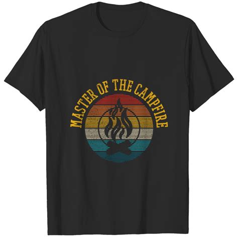 Master Of The Campfire Vintage Camping Scout Campe T Shirt Sold By Pankaj Yadav Sku 2082931