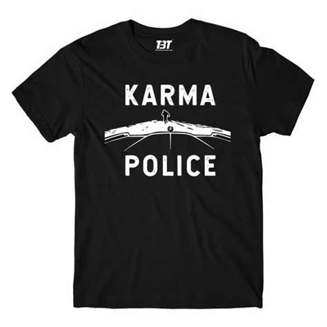 Radiohead T Shirt Karma Police At Rs