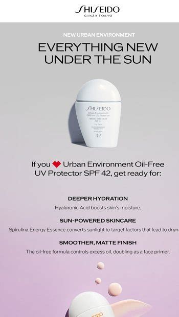 NEW Must Have SPF FREE Skincare Gift Up To 120 Value Shiseido