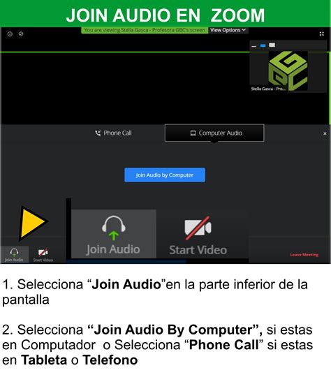 Cómo activar el audio en Zoom