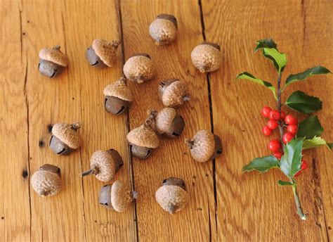 Rusty Jingle Bell Acorns Also Available As Ornaments Rustic Etsy