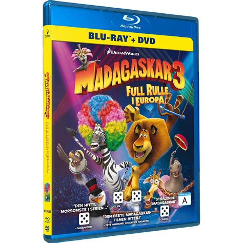 Madagascar 3 Blu Ray Dvd Gigantti Verkkokauppa