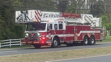 Multiple Units Responding To Different Calls Fairfax County Fire And Rescue And Prince William