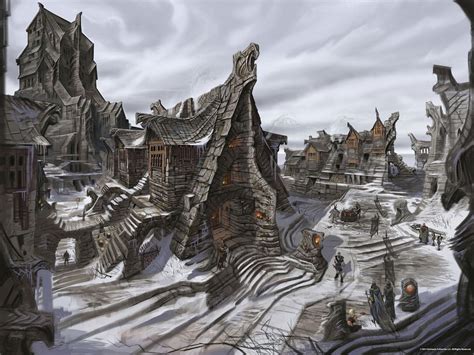 Skyrim Concept Art Wallpaper