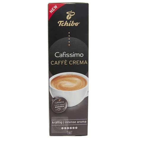 Tchibo Cafissimo Caffe Crema Kraftig Intense Aroma 10szt Kapsułki