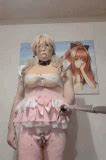 PInk Maid Anal Training Gifs Pics XHamster
