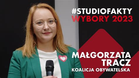 STUDIOFAKTY Z MAŁGORZATĄ TRACZ KOALICJA OBYWATELSKA WYBORY 2023