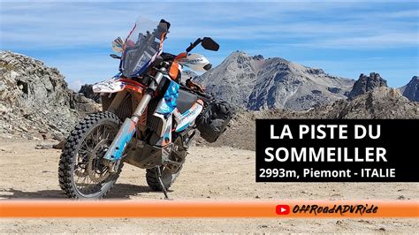 COL DE SOMMEILLER OFF ROAD MOTO ALPES ITALIENNES Offrartv KTM890R