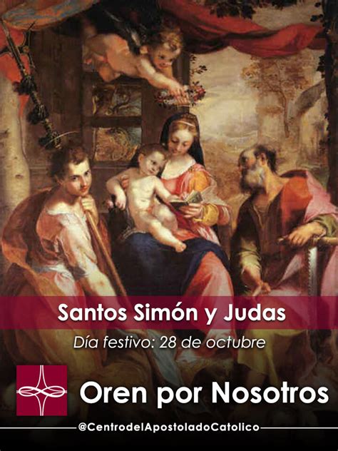 Santos Simón y Judas Catholic Apostolate Center Feast Days