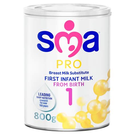 Sma® First Infant Baby Milk Powder Formula From Birth 800g Bb Foodservice