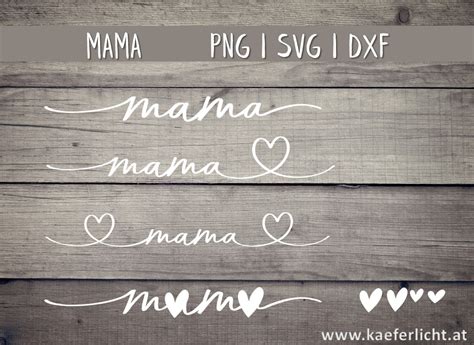 Muttertag Mama Plotterdatei SVG PNG DFX Plotten T Shirt Vektor Cricut