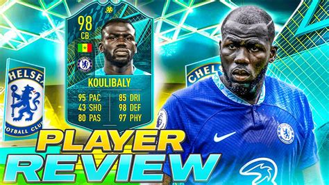 98 MOMENTS SBC KOULIBALY PLAYER REVIEW FIFA 22 ULTIMATE TEAM YouTube