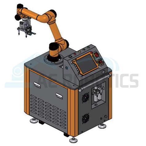 Axis Collaborative Robot Pick And Place Station For Loading And