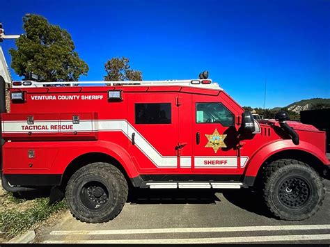 Specialized Rescue Vehicle Rolls Into Ventura County Thanks To Donation