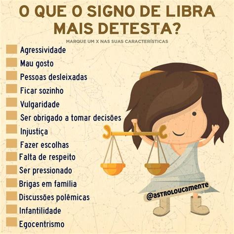 O que o signo de Libra mais detesta Beijos da Maria Talismã