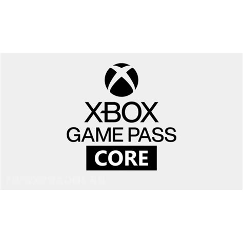 Microsoft Microsoft Xbox Game Pass Core 12 Meses