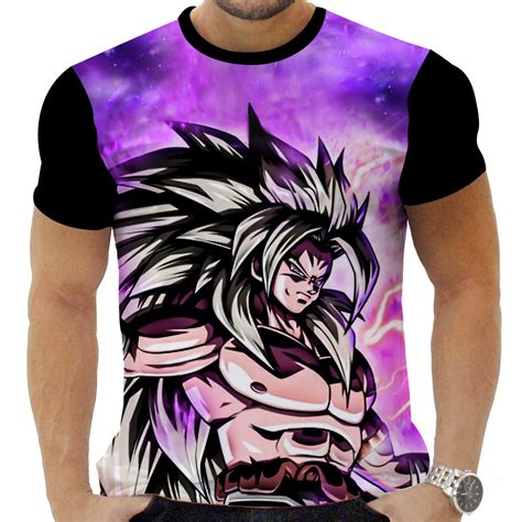 Camiseta Camisa Personalizada Anime Clássico Dragon Ball Sup