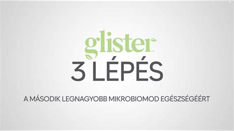 Glister L P S Az Eg Szs Ges Sz J Mikrobiom Rt Youtube