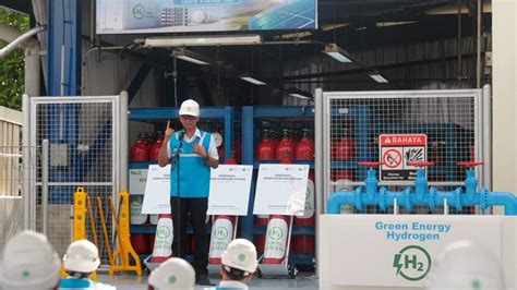 Resmikan Unit Green Hydrogen Plant Jadi Terbanyak Di Asia Tenggara