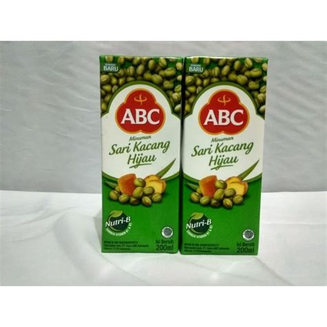 Jual Oleh Oleh Khas Solo Abc Sari Kacang Hijau 200 Ml Ragam Snack Minuman Kesehatan Aneka