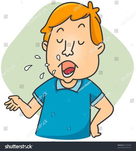 illustration   man blabbing incessantly  shutterstock