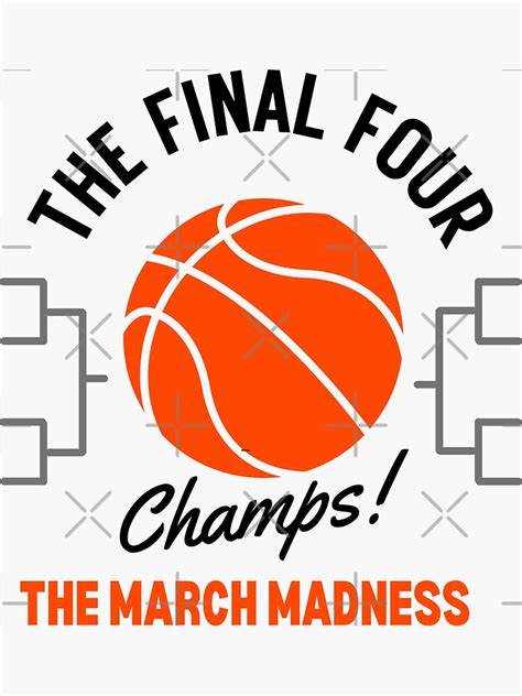 March Madness Classic Let The Madness Begin Sticker By