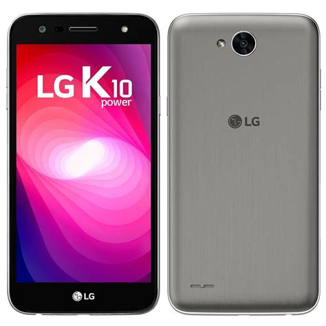 Smartphone LG K10 Power Dual Chip Titânio Tela 5 5 4G WiFi