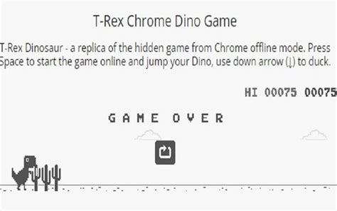 Cerita Unik Game Dinosaurus Loncat Di Google Chrome Bisa Dimainkan