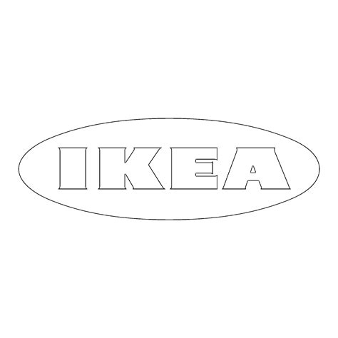 Ikea Logo Coloring Page Coloring Nation