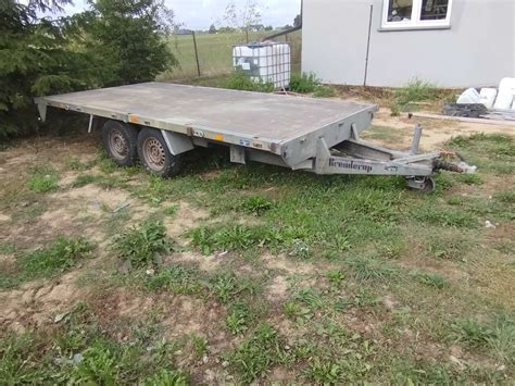 Przyczepa laweta platforma brenderup wym 4 20 m 2 05 m Łomża OLX pl