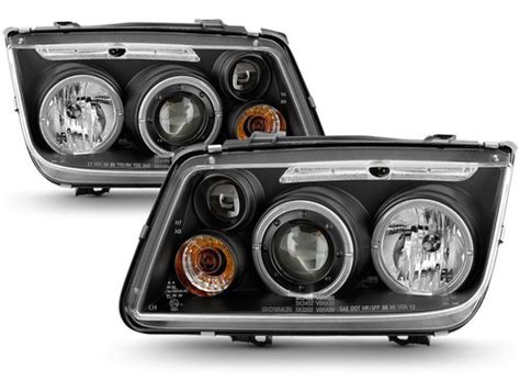 Faros Jetta A C Lupas Y Leds Precio X Par Env O Gratis