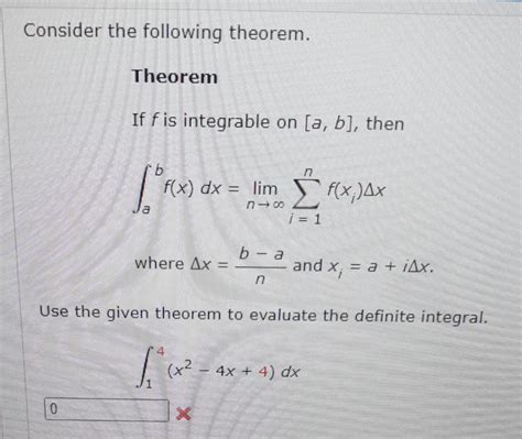 Solved Consider The Following Theorem Theorem If F Is Chegg