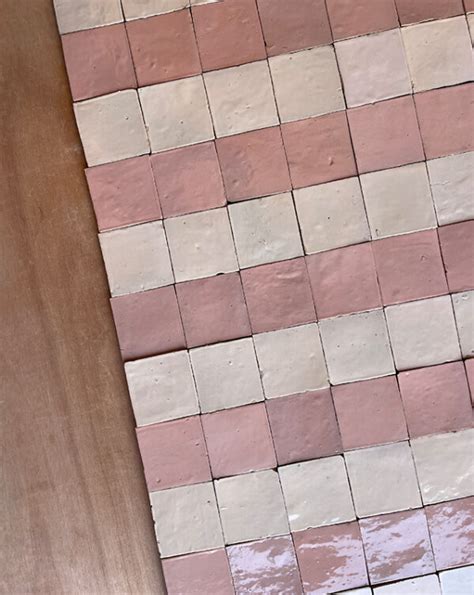 Zellige X Square Dickinson Handmade Moroccan Tiles Popham Design