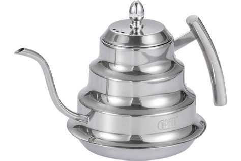 Чайник заварочный GIPFEL ORIENT 1200 мл с длинным носиком и фильтром ...