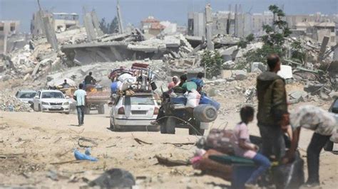 Persen Penduduk Palestina Telah Mengungsi Di Gaza Kata Pbb Pos