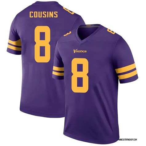 Kirk Cousins Jersey, Kirk Cousins Legend, Game & Limited Jerseys ...