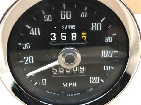 Mg Mgb Smiths Speedometer Speedo Mph Gauge Sn Instrument