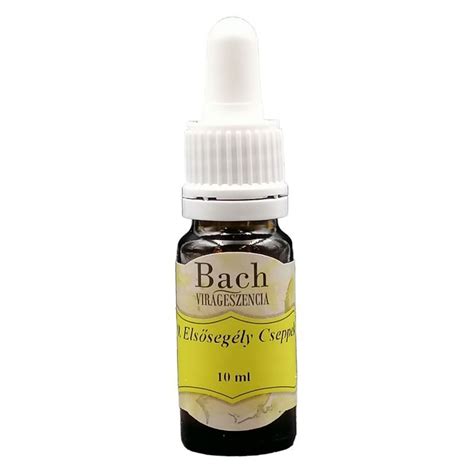 3127 Ft Bach Elsősegély csepp Rescue Remedy 10ml Herbaposta webshop