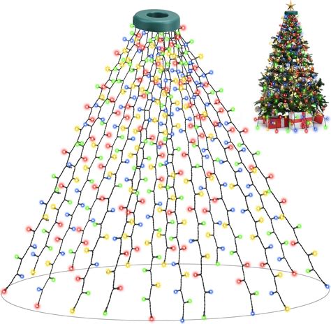 Nekano Luci Dell Albero Di Natale 2M 16 Fili 400 LED Luci Albero Natale