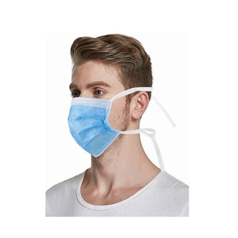 Wholesale Colorful Disposable Tie On Face Mask Manufacturers And