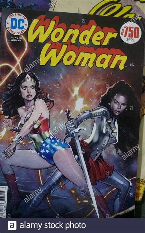 Wonder Woman DC comics Stock Photo - Alamy