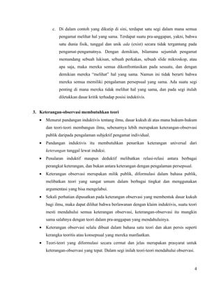 Ketergantungan Observasi Pada Teori Pdf