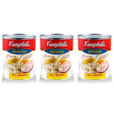 Snapklik Campbells Soup Campbells Country Style Sausage Gravy