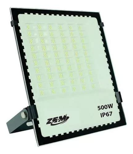 Reflector LED Bivolt IP67 Impermeable Para Exteriores De 500 W