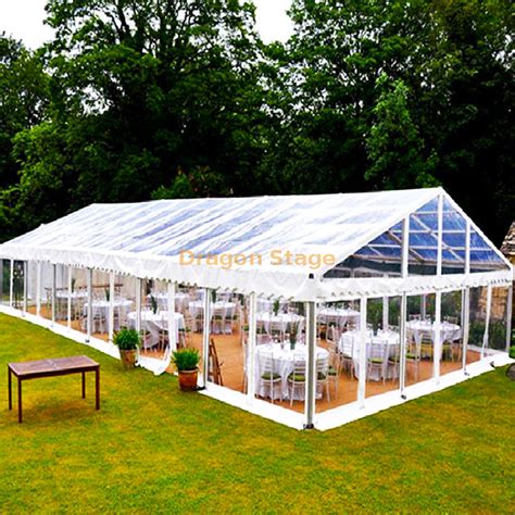 Aluminum Structure Outdoor Event Tent Transparent Roof Wedding Marquee ...