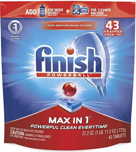 Amazon Finish Max In Ct Dishwasher Detergent Powerball