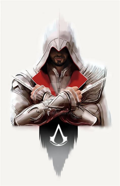 Ezio Auditore By Crymsie On Deviantart