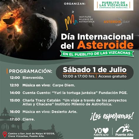 El Instituto Milenio de Astrofísica y el Pueblito Las Vizcachas invitan