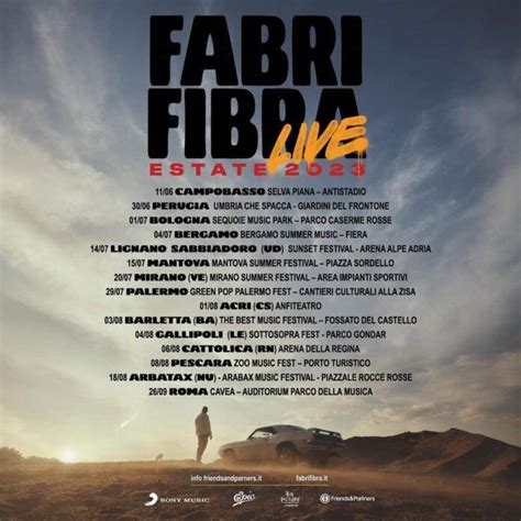 Fabri Fibra Tour Date Biglietti E Altre Info